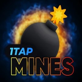 1Tap Mines logo – Casino Games by Turbo Games at Slimking Casino