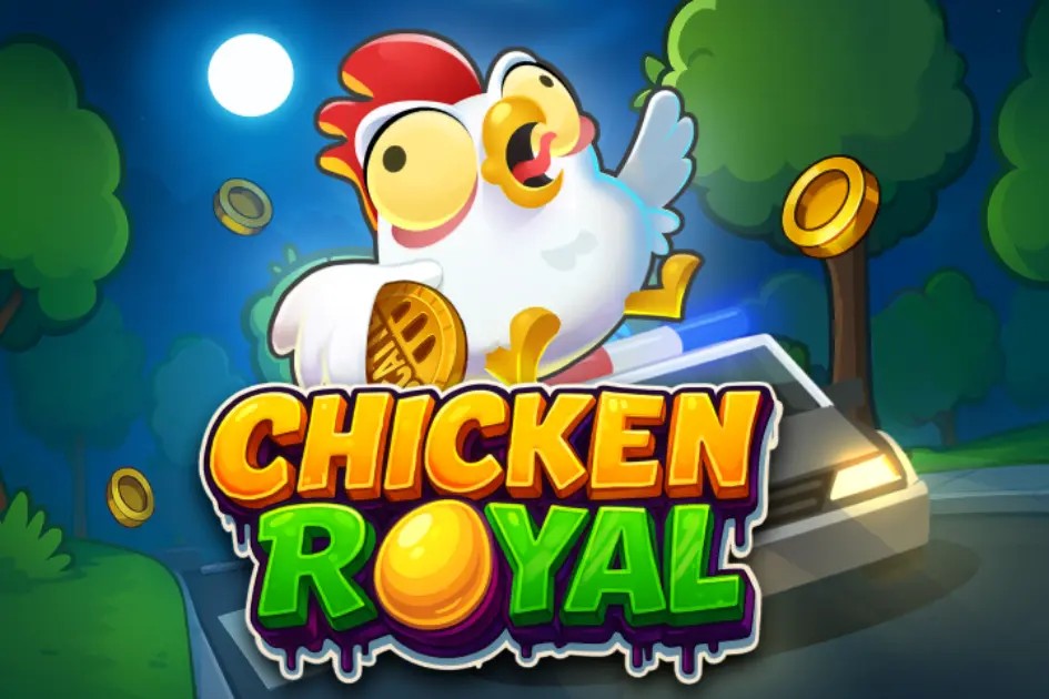 Try Chicken Royal slot by InOut on slimkingcasino.eu.com – logo image
