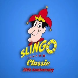 Slingo Classic 20th Anniversary logo by Slingo Slimking Casino